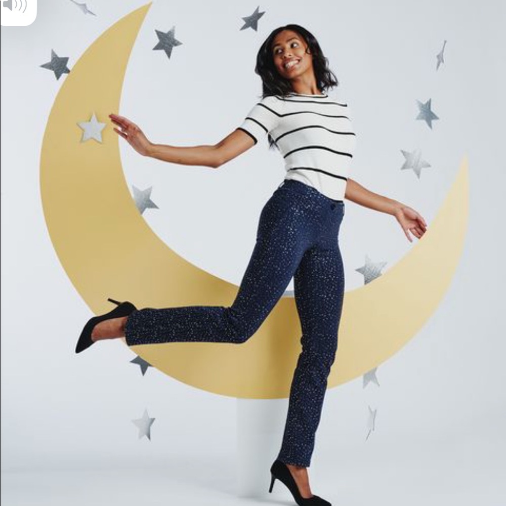 Betabrand NWT star boot cut pant